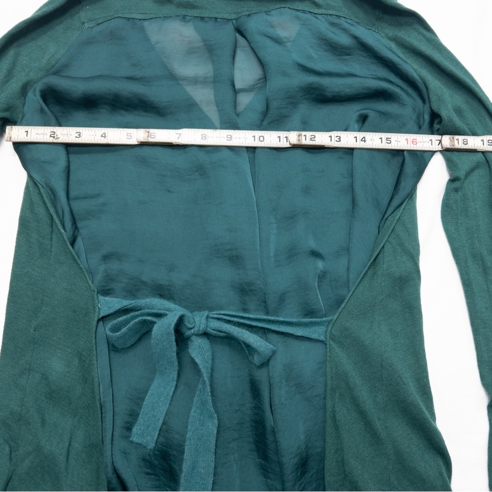 Knitted & Knotted for Anthropologie Ravenna Cardigan - jeweled green - Picture 6 of 9